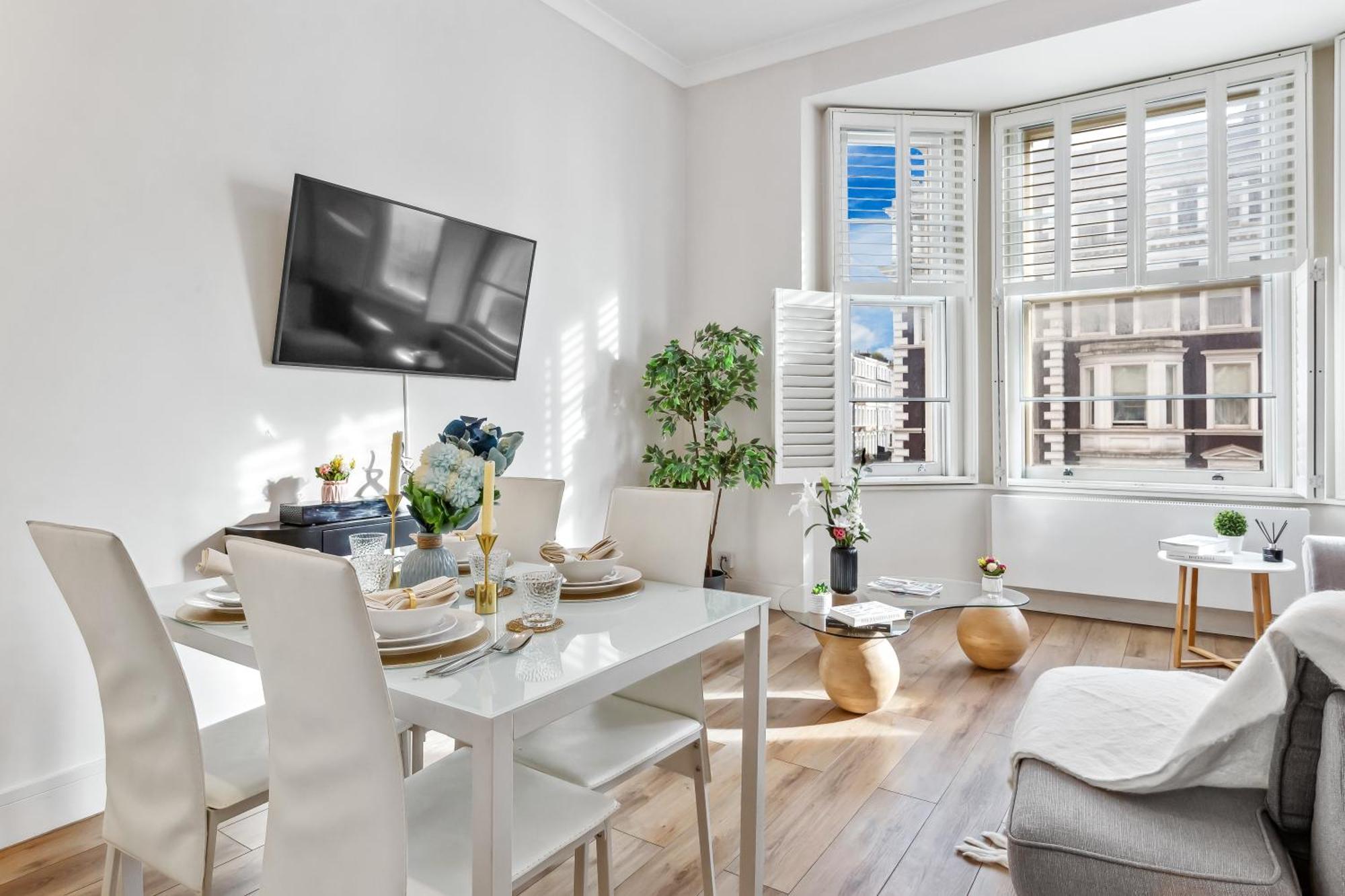 דירות לונדון Cozy Flat In South Kensington מראה חיצוני תמונה